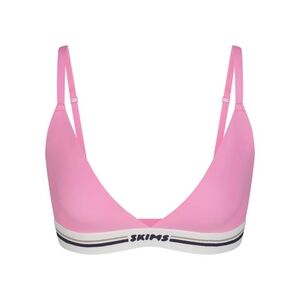 SKIMS Fits Everybody Pink Logo Bralette - SIZE S
